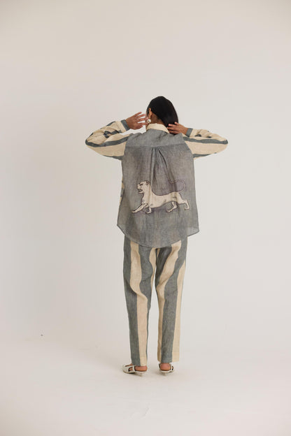 Paws Linen Co-ord Set