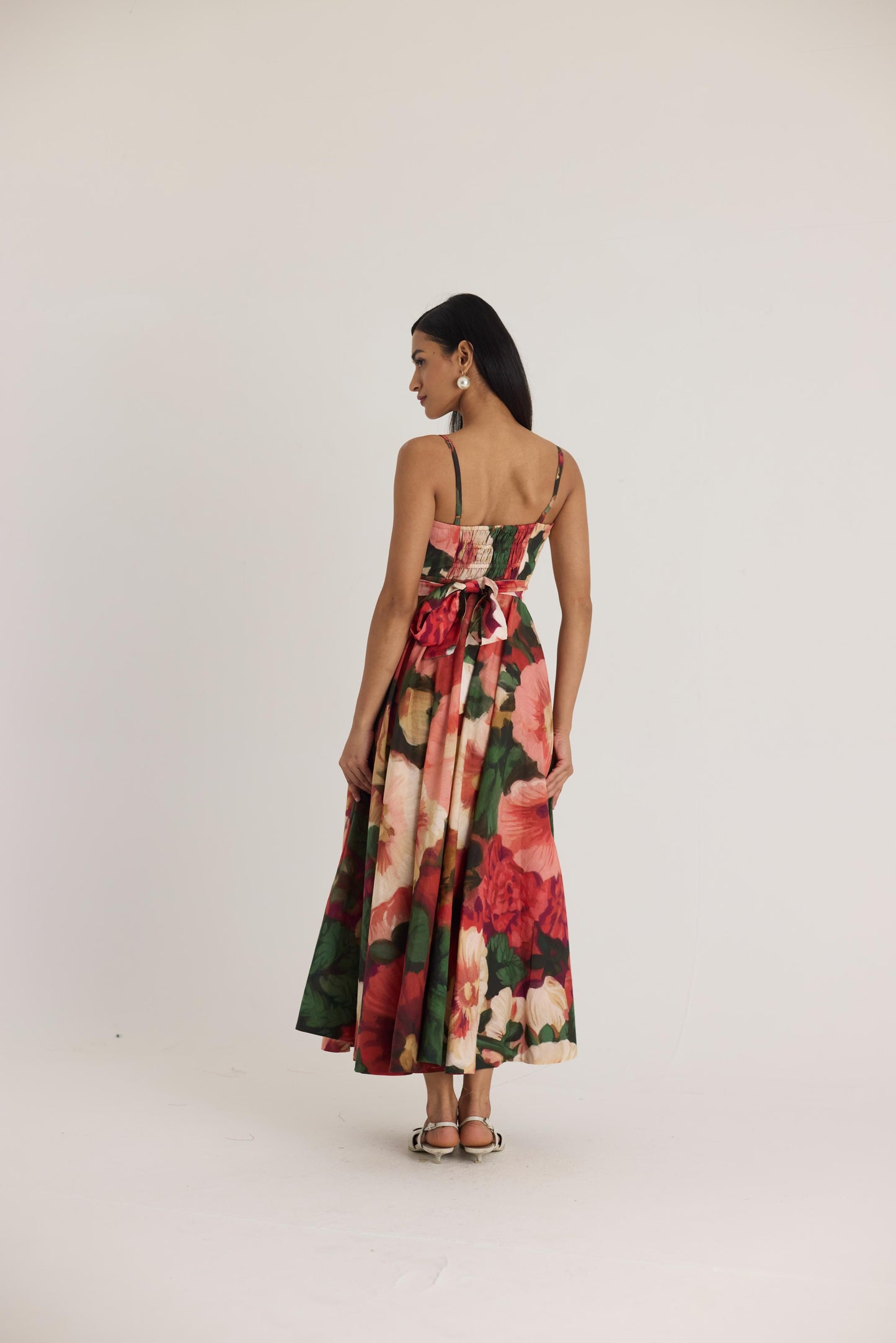 Scarlett  Cotton Frill Dress