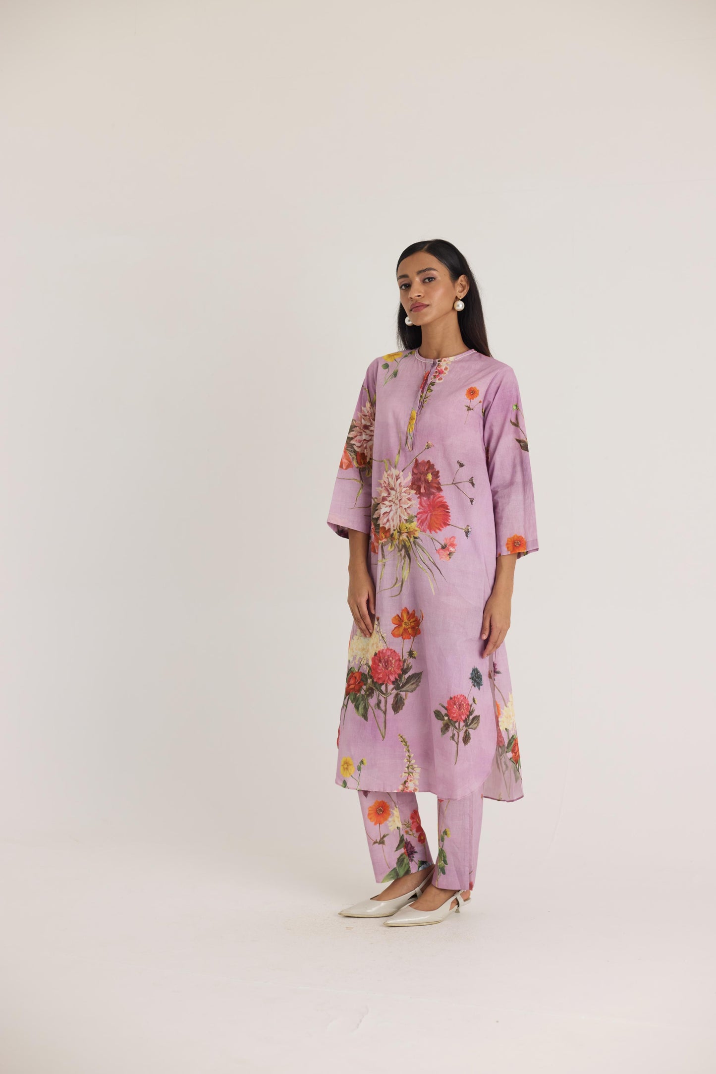Giggle Berry Long Kurta Set