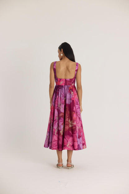 Violet Cherry Dress