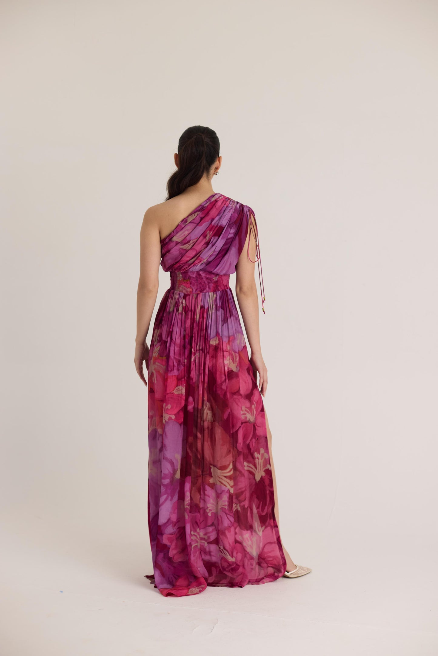 Violet One Shoulder Dress