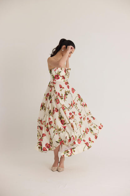 Rosita Cotton Frill Dress