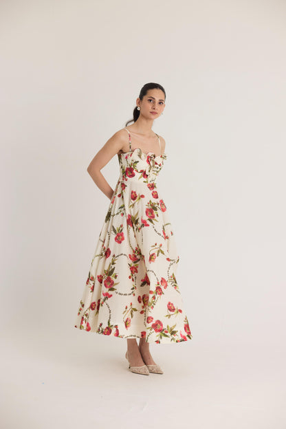 Rosita Cotton Frill Dress