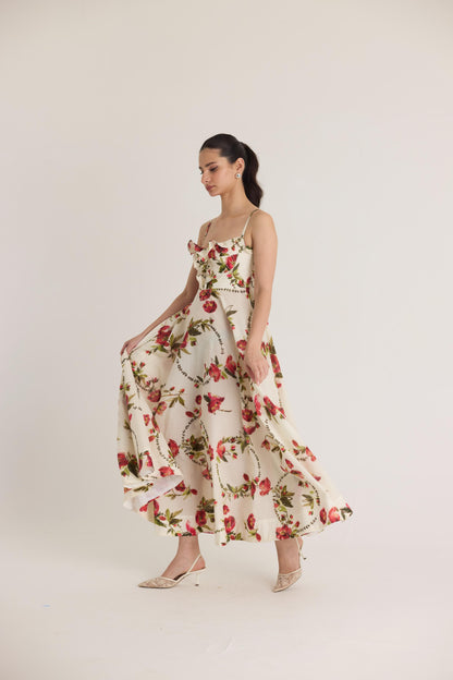 Rosita Cotton Frill Dress