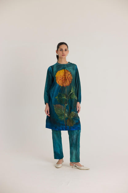 Dilly Dally Twill Kurta Set