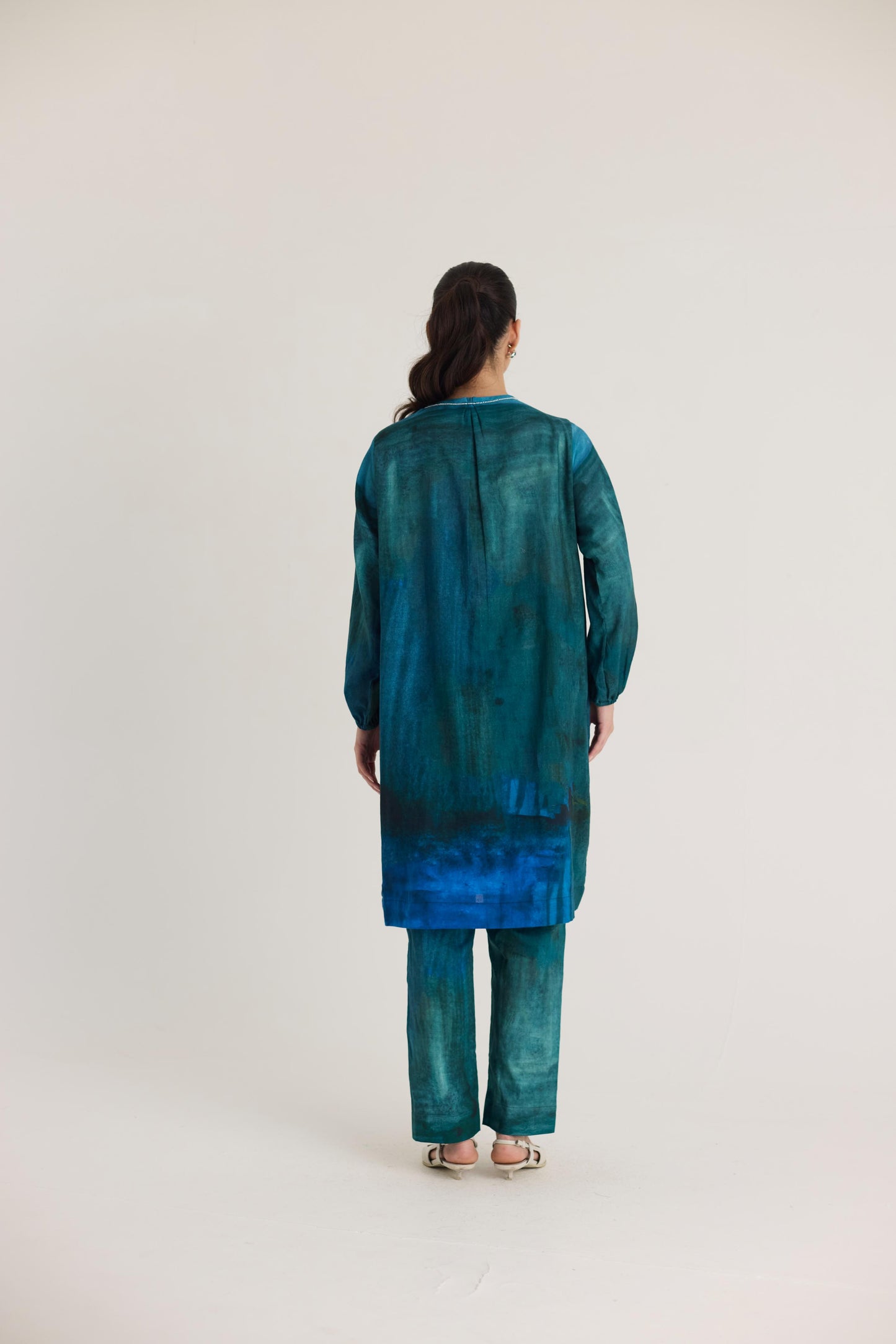 Dilly Dally Twill Kurta Set