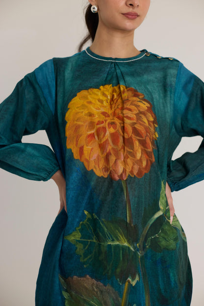 Dilly Dally Twill Kurta Set