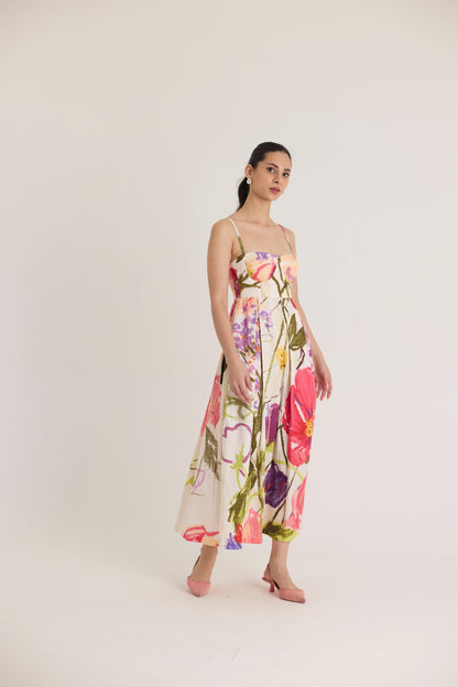 Dolly White Bralette Dress