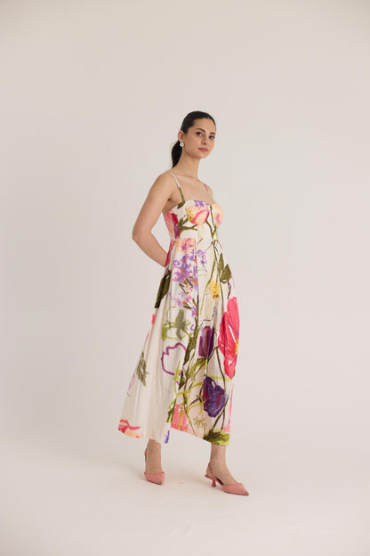 Dolly White Bralette Dress