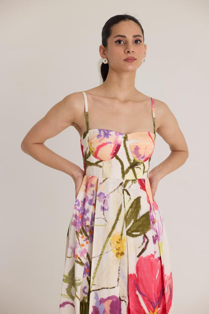 Dolly White Bralette Dress