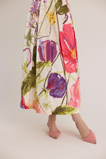 Dolly White Bralette Dress