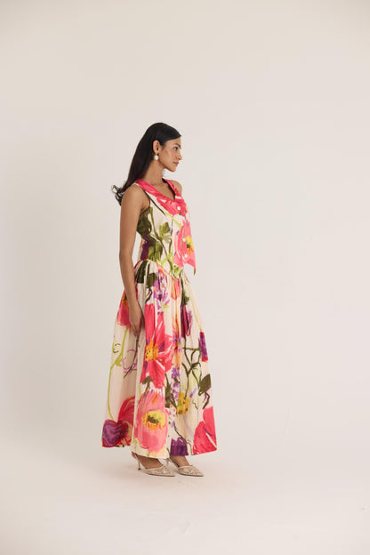 Dolly White Waistcoat & Skirt Set