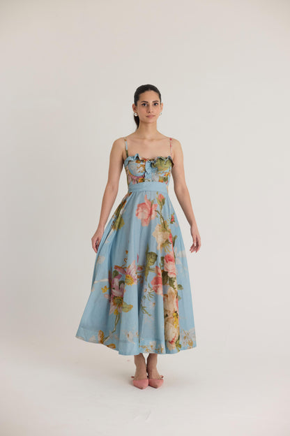 Taffy Cotton Frills Dress