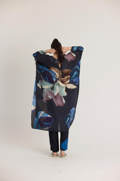 Rocco Silk Kaftan Set