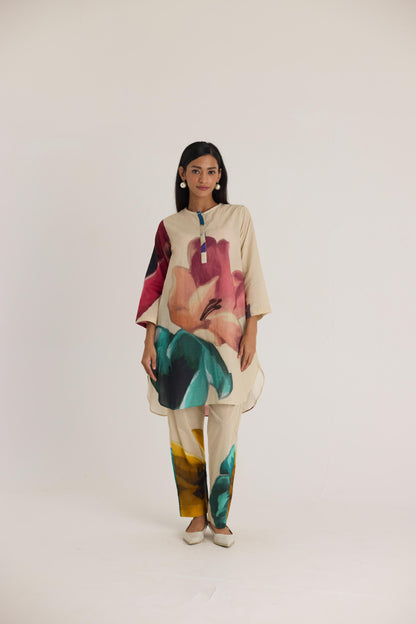 Lila Short Kurta Set