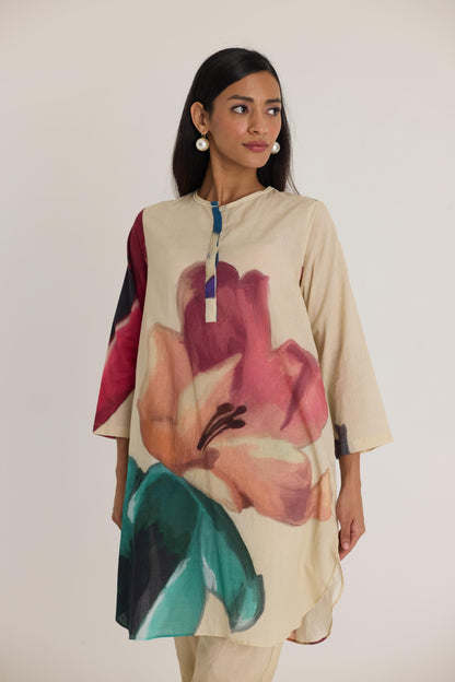 Lila Short Kurta Set