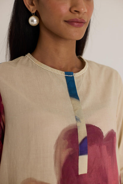 Lila Short Kurta Set