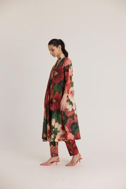 Scarlett  V Neck Kurta Set