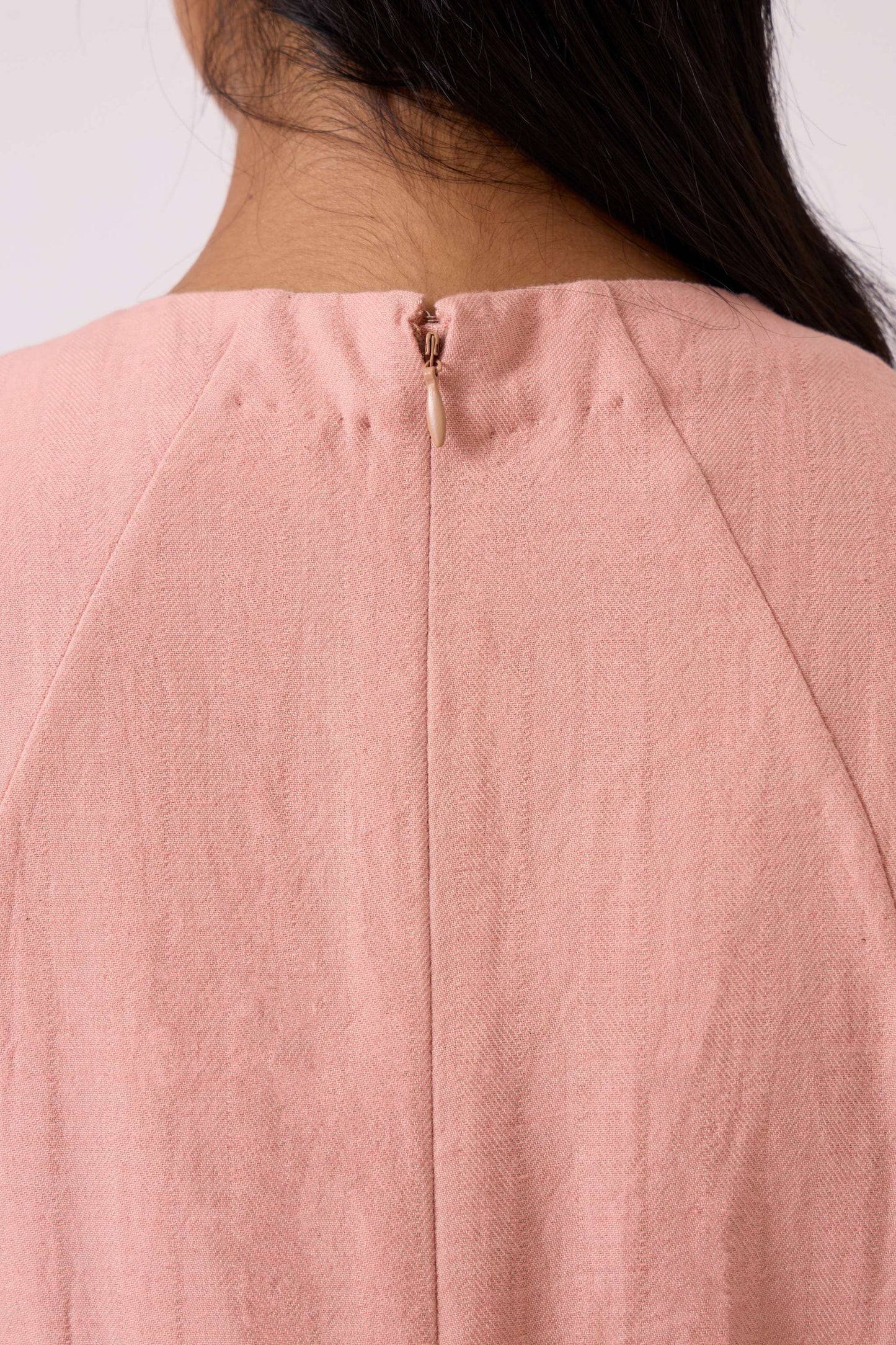 Vronsky Pink Handwoven Jumpsuit