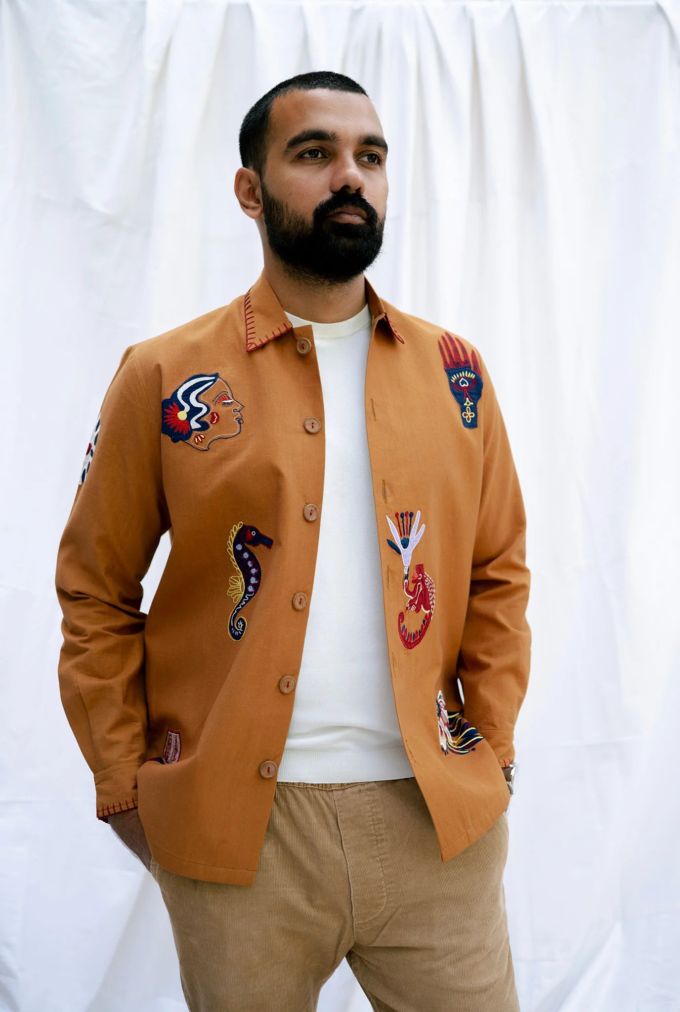 Mayan Applique Jacket