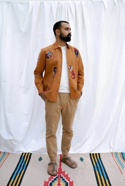 Mayan Applique Jacket