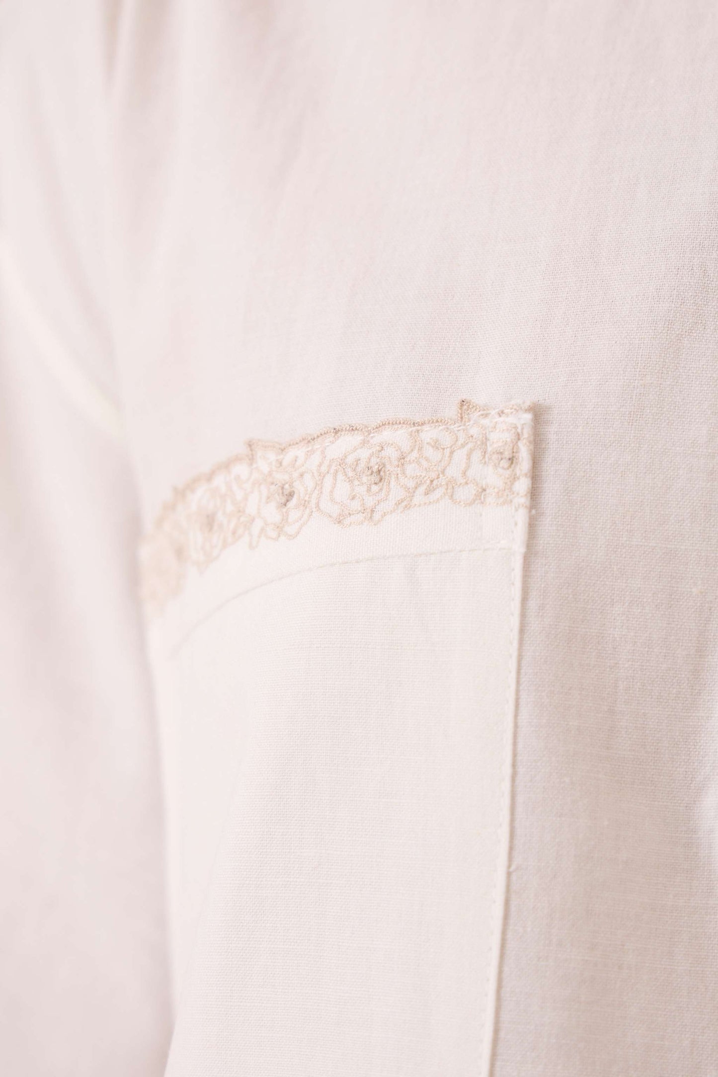 Alyosha Handwoven Embroidered Shirt