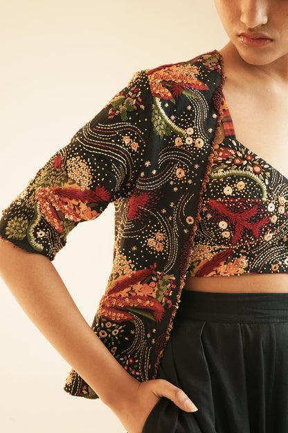 Nero Embroidered Jacket