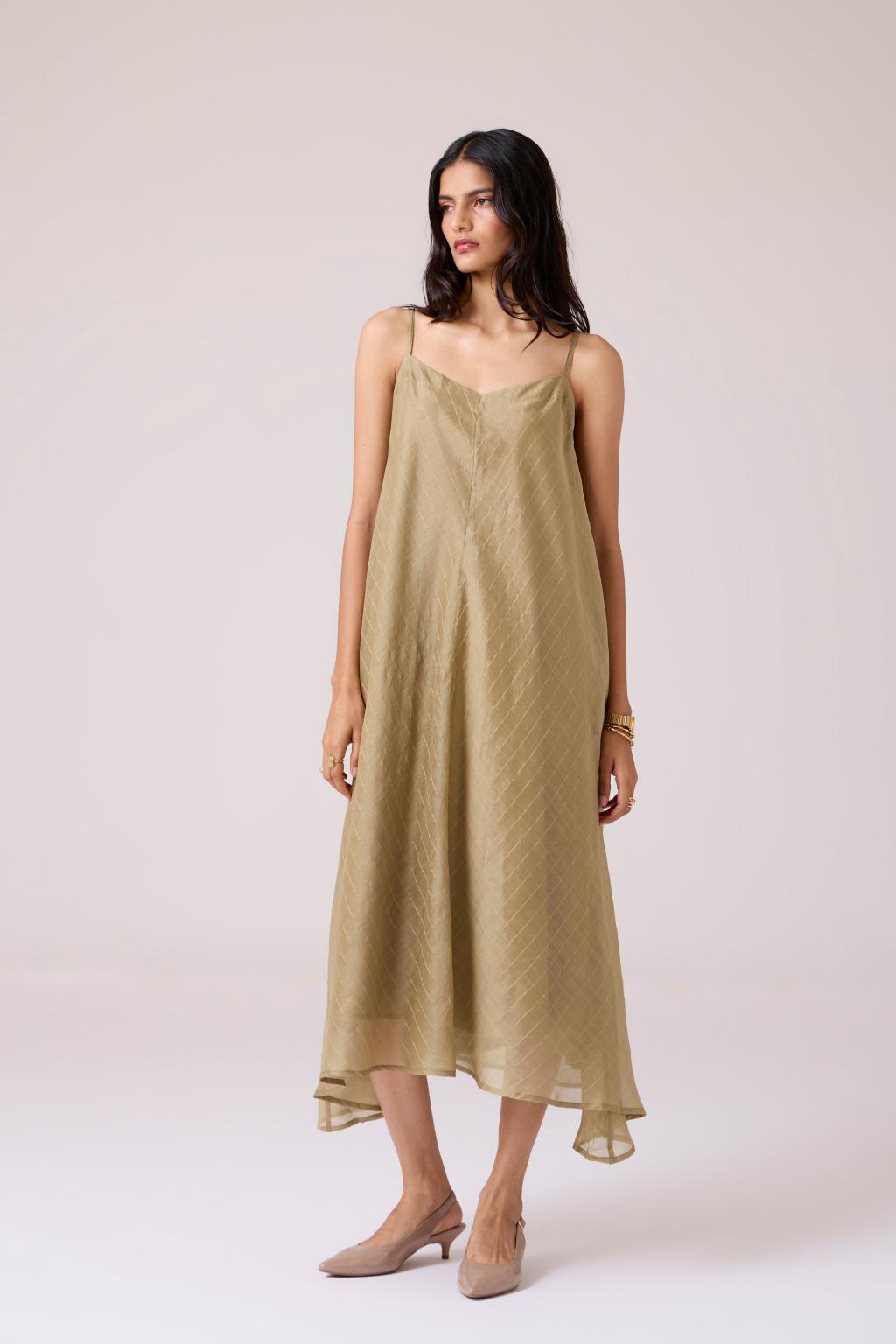 Jane Olive Handwoven Dress