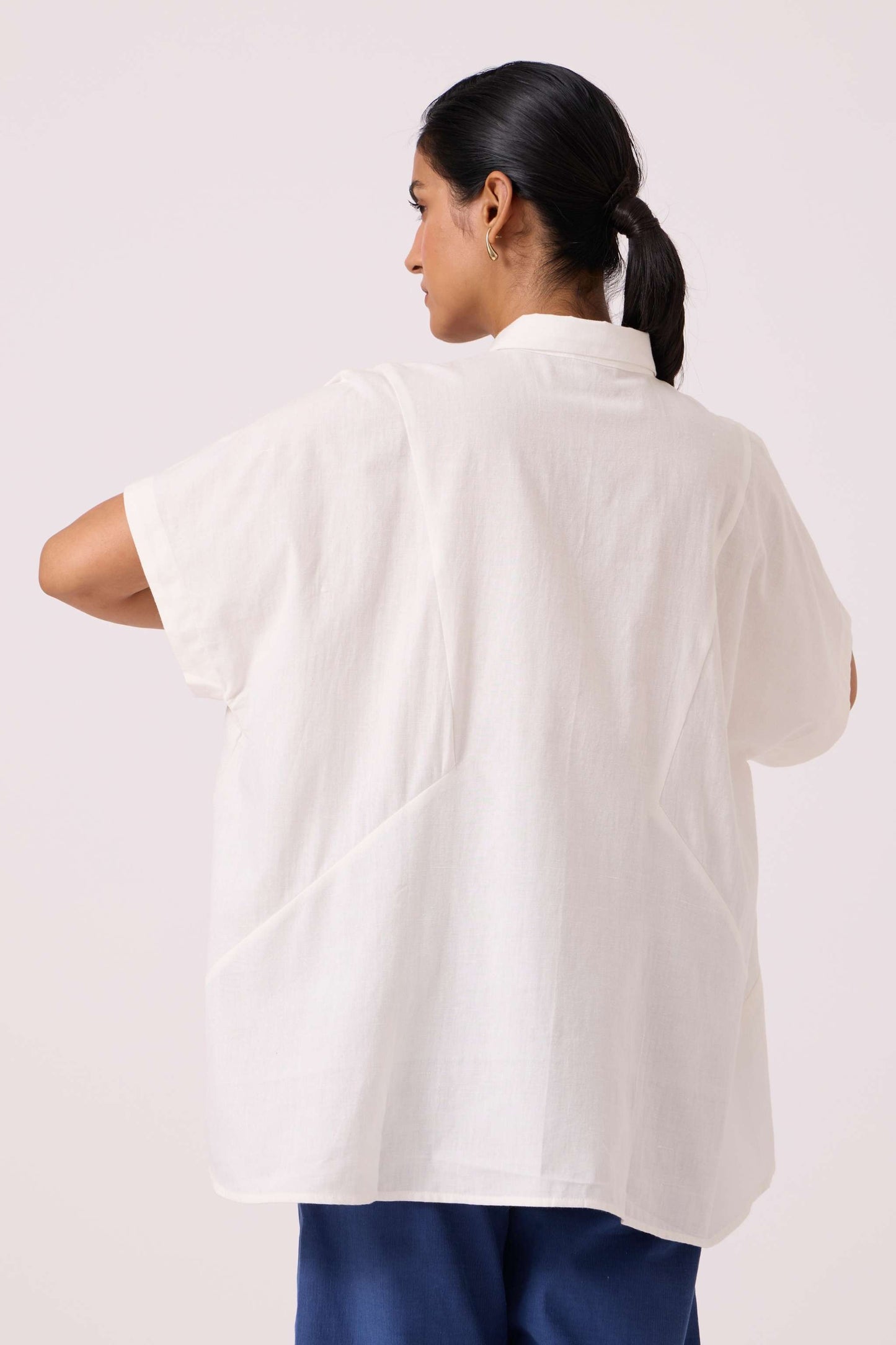 Sibyl Handwoven Embrodiered Shirt