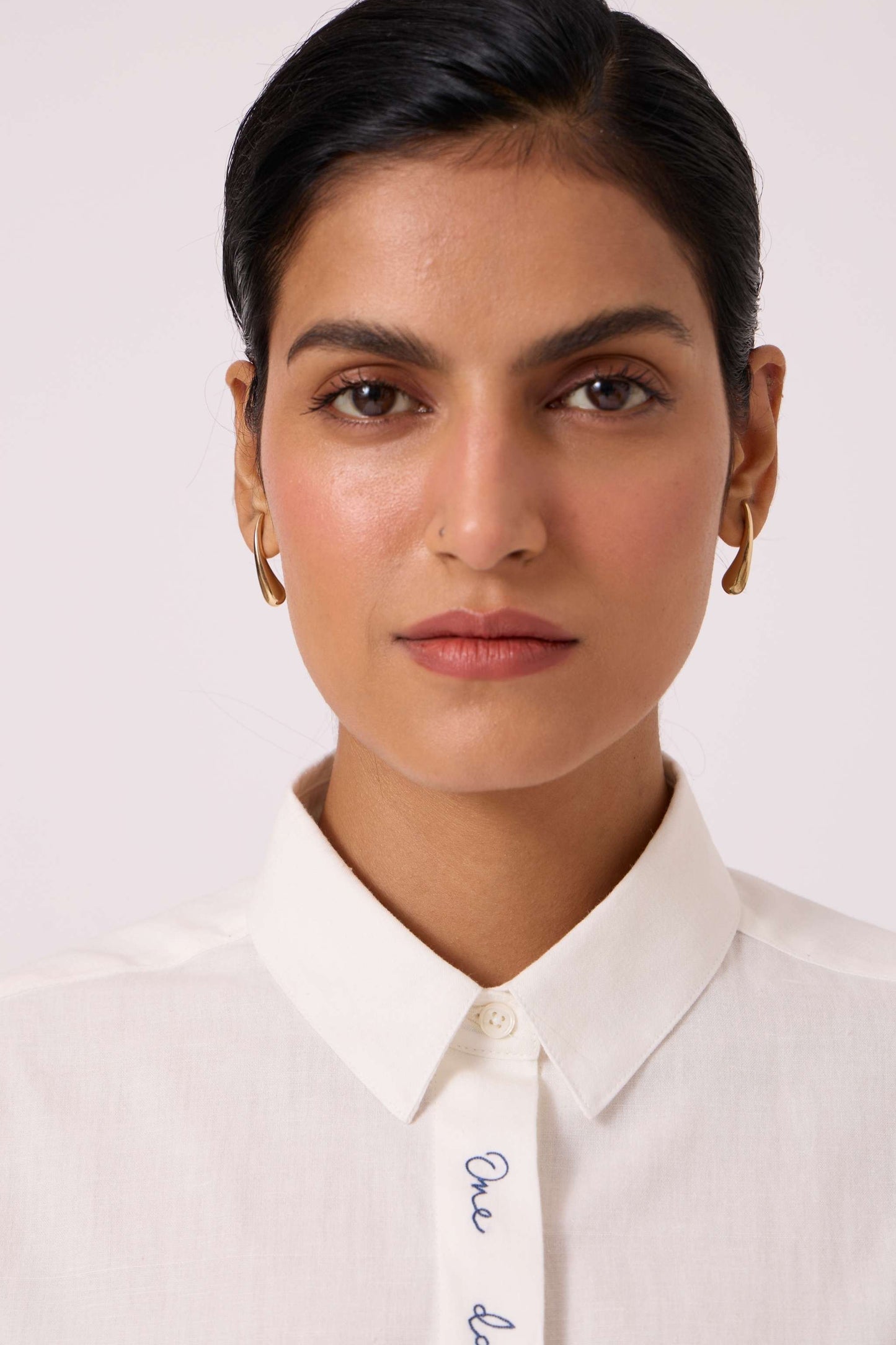 Kerouac Handwoven Embroidered Shirt