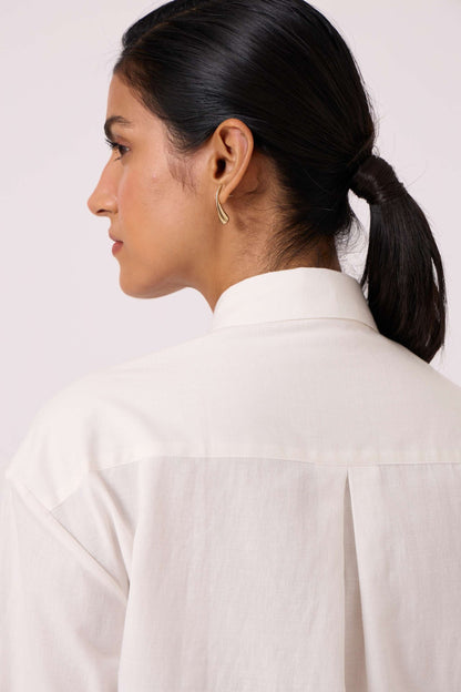 Kerouac Handwoven Embroidered Shirt