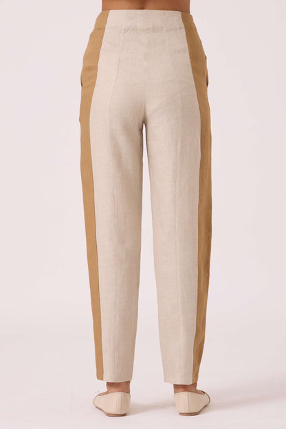 Tamara Linen Panelled Pants