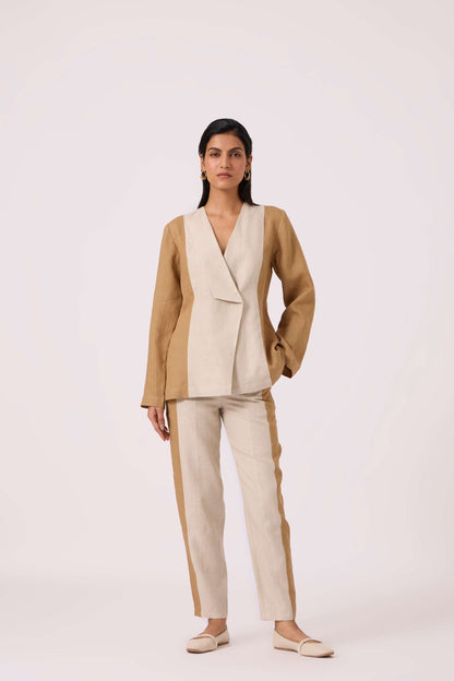 Dimtri Linen Panelled Set