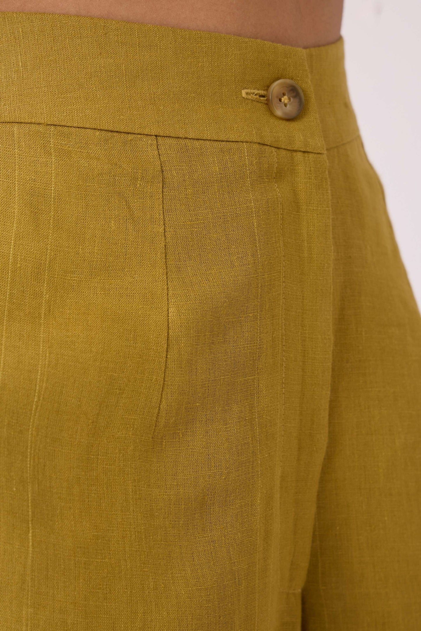 Pip Olive Linen Pants