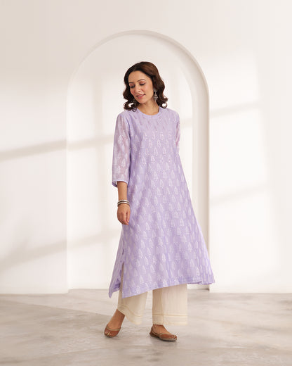 The Kashni Silk Chanderi Kurta