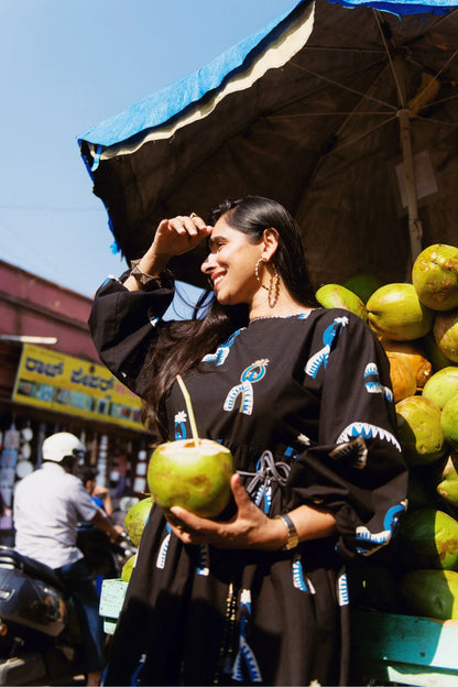 Africana Short Dress