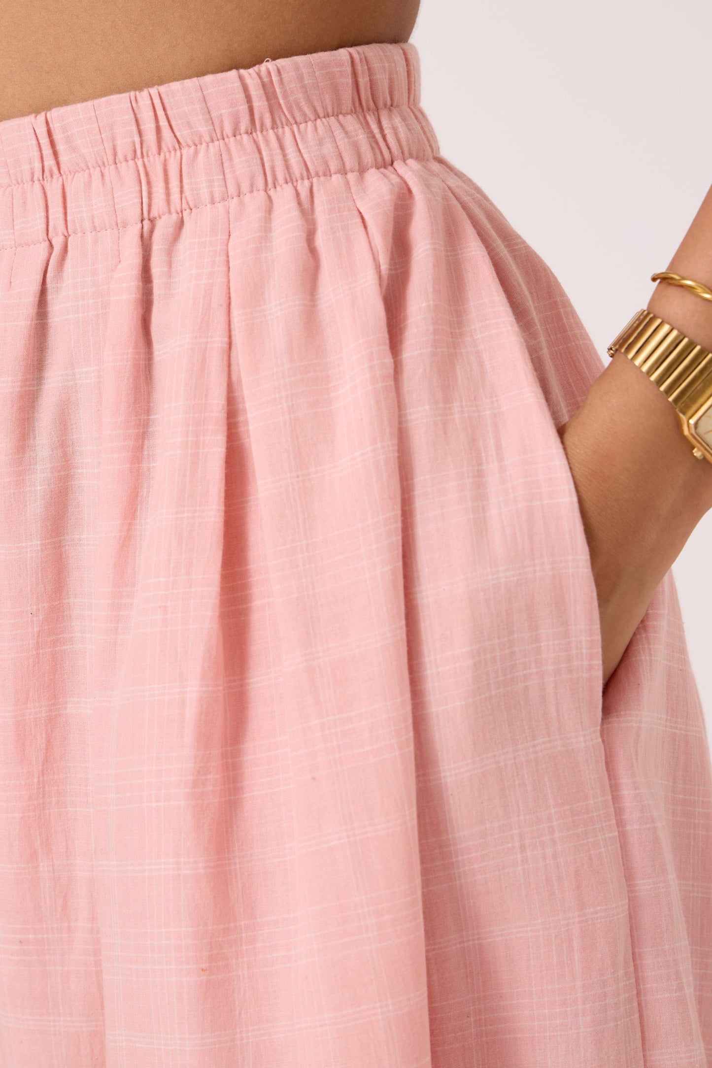 Douglas Pink Handwoven Pants