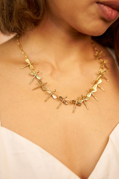 Drops Of Dragonfly Necklace