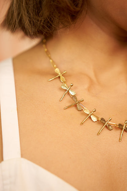 Drops Of Dragonfly Necklace