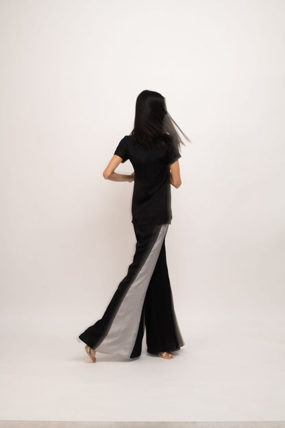 Black-Grey Co-ord Set