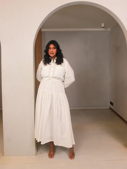 Cece Linen Shirt Dress