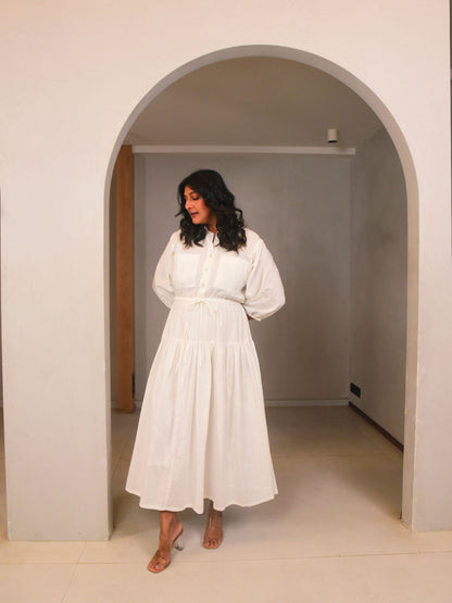 Cece Linen Shirt Dress