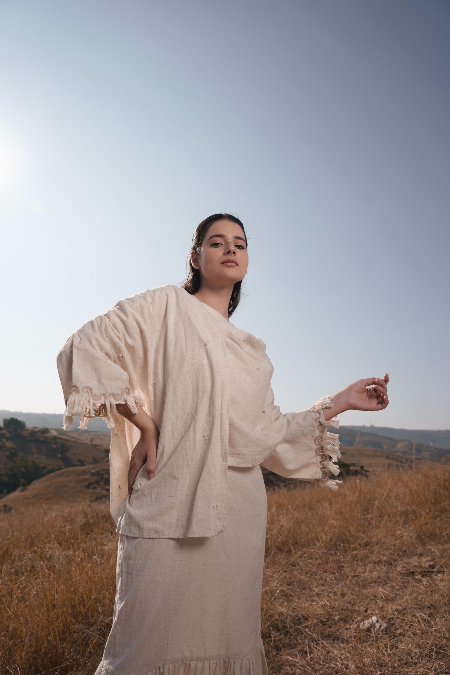 Enigma Dress - Beige