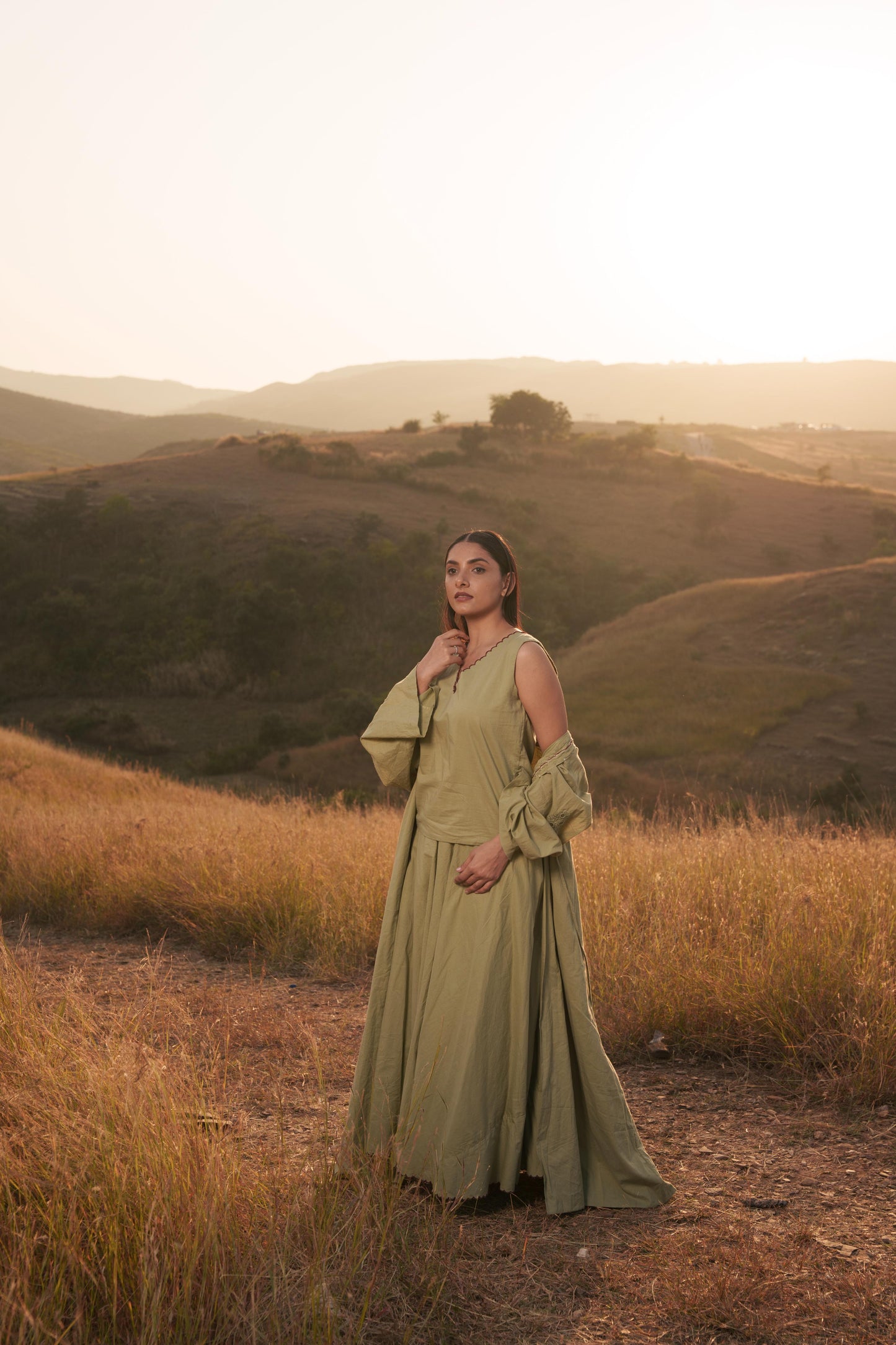 Frostfall Set Pale Green