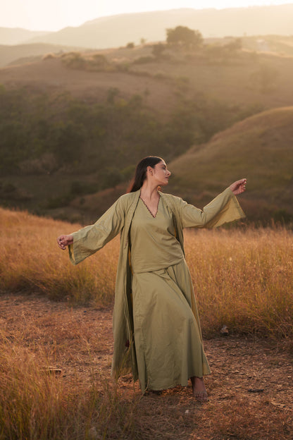 Frostfall Set Pale Green