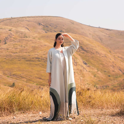 Ethera Dress and Jacket Set - Grey