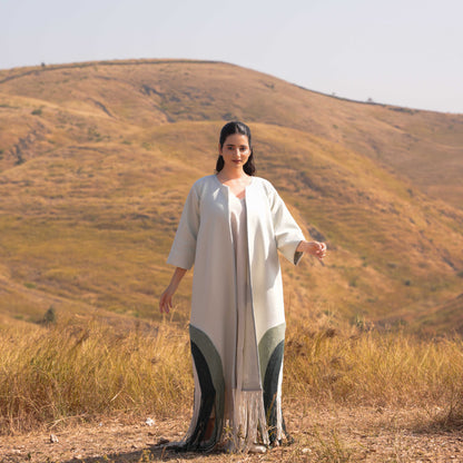 Ethera Dress and Jacket Set - Grey