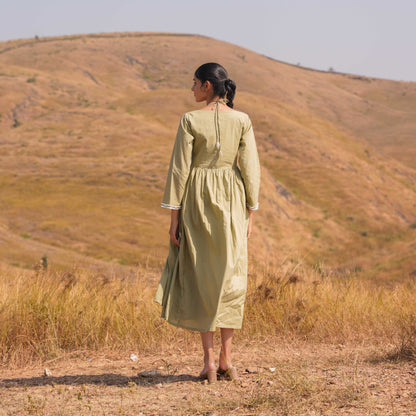 Nicola Dress Pale Green