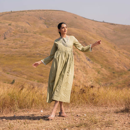 Nicola Dress Pale Green