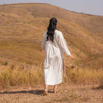 Cascade Dress - Beige